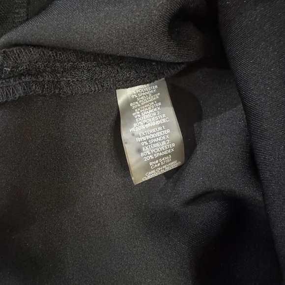 Calvin Klein Long Sleeve Black Party Cocktail Knee Length Dress Size 14 - Picture 8 of 10